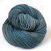 Hand Dyed Yarn Organic Merino Worsted Weight Naturally Dyed in Underwater 3