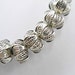 6 of Karen Hill Tribe Silver Wild Nut Beads 8.5x7 mm. :kg2206