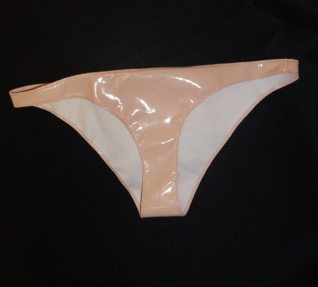 Nude PVC basic underwear S from Artifice Clothing production