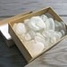 Authentic Sea Glass: Shades of White