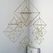 CUSTOM AD for Jessica F: beautiful HIMMELI - brass mobile