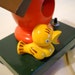 Vintage Birdhouse Nursery Lamp Night Light