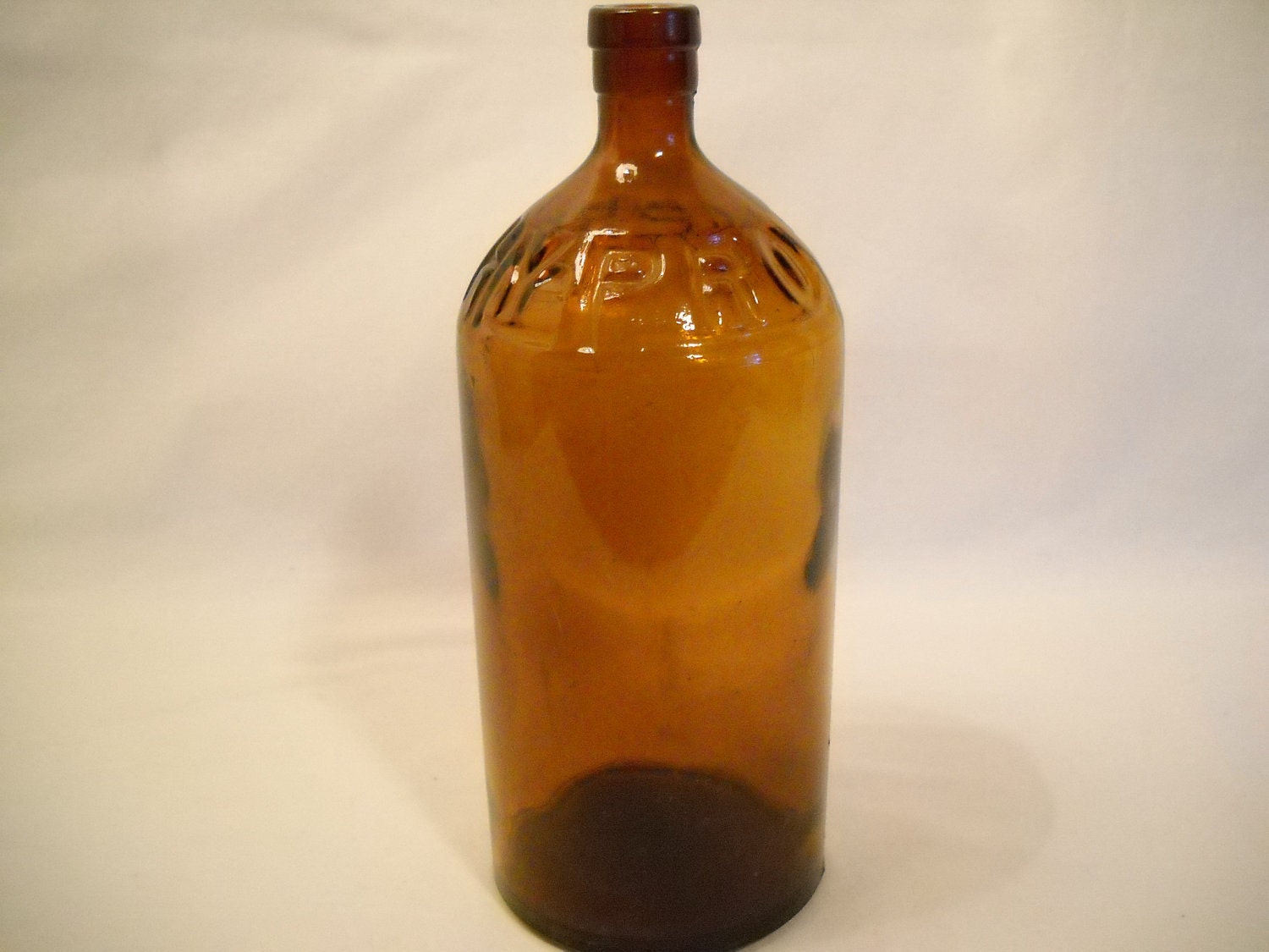 Vintage HyPro Bleach Bottle/1930's Beach Bottle By