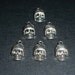 Skull Charms Set of 6