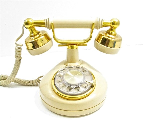 Fancy French Style Rotary Phone