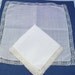 Wedding Hankies Ladies Hankies White Ladies Handkerchiefs Lace Handkerchiefs Lot of 2