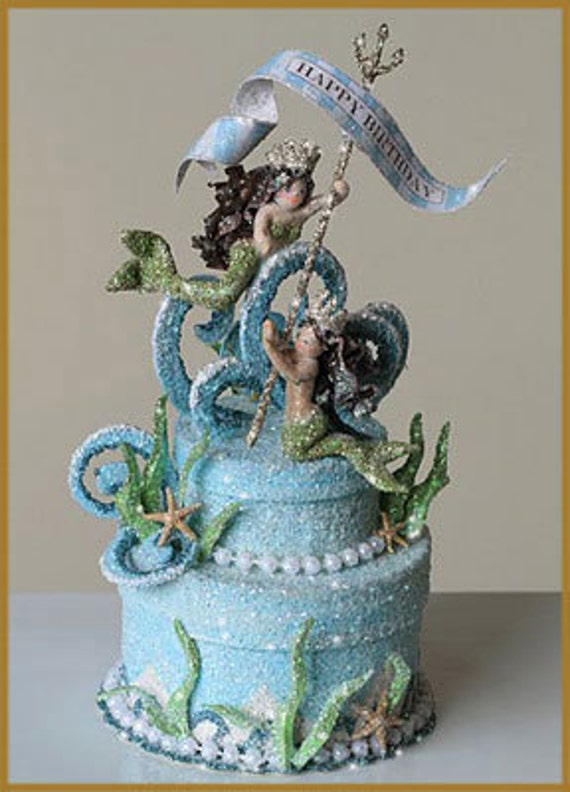 Mermaid Cake Topper