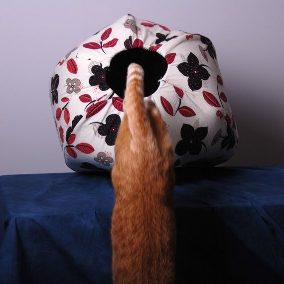 hanging ball cat bed