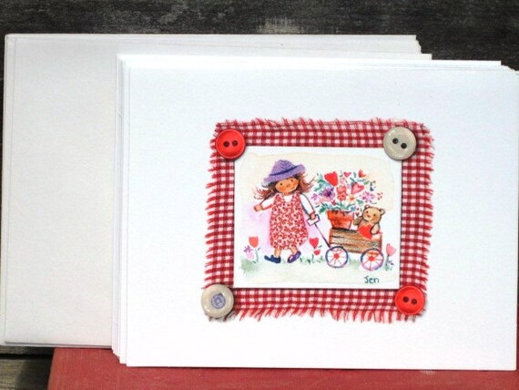 hallmark blank note cards with envelopes avintagebykanina