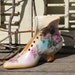 Vintage Victorian RS Prussia Porcelain Shoe Boot - Reproduction Shoe Figurine