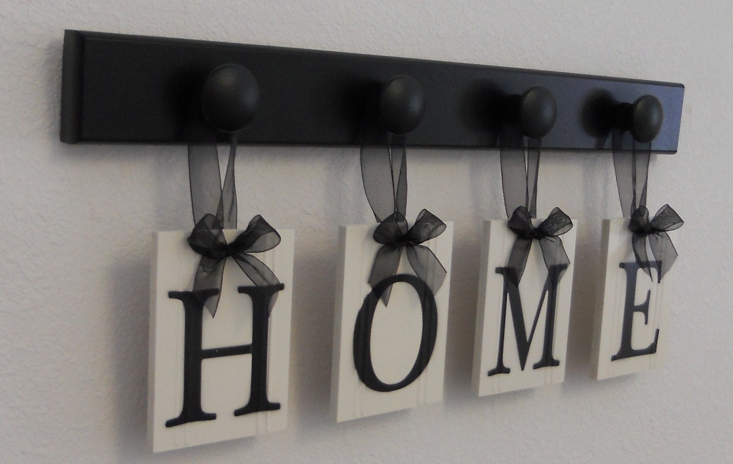 HOME Sign Home Decor Wood Words Sign Wall Hanging Sign