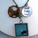 WIZARD of OZ Necklace - And TOTO Too - Dorothy s Toto Necklace - Scotty Necklace