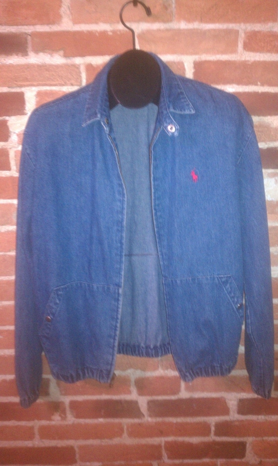 Vintage Womens Polo Ralph Lauren Denim Jacket