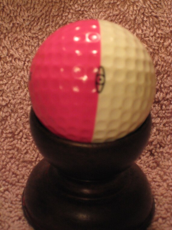 Golf Ball. Pink Ping BiColor Golf Ball