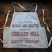 Vintage Chicago Mill and Lumber Company Long Work Apron