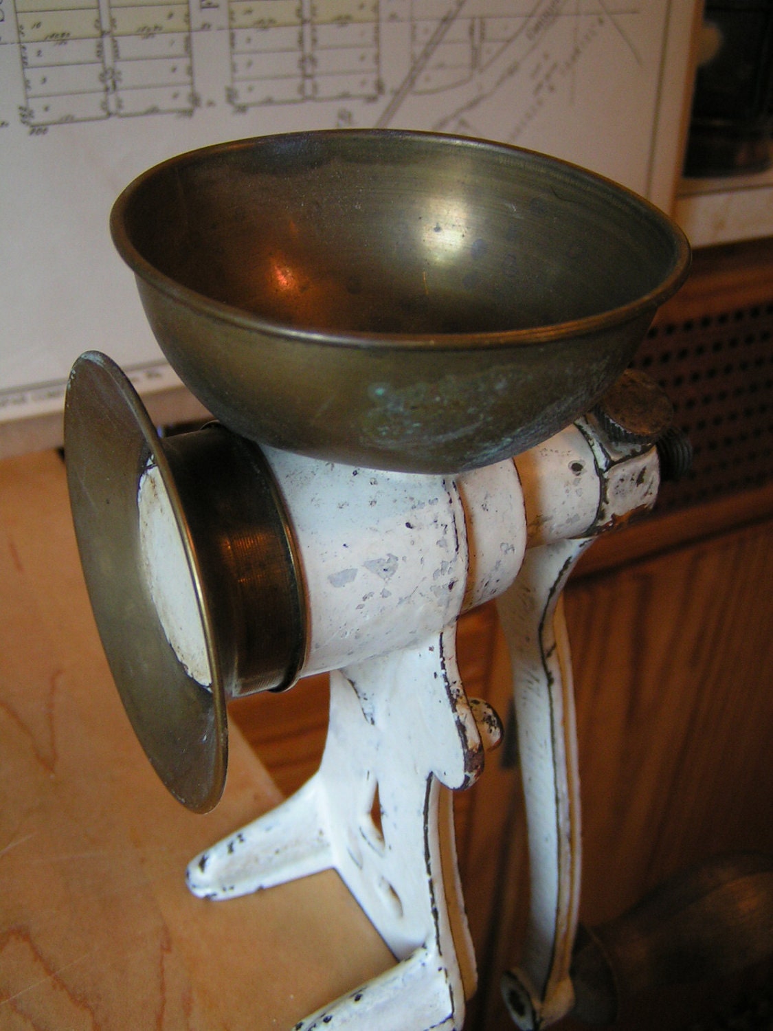 Vintage Poppy Seed Grinder Made in Czechoslovakia
