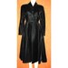 Reserved - 50s Black Velvet Coat Hourglass New Look Fitted medium