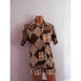 1960s Vintage Men's Hawaiian Cabana Set Swim Trunks Shirt medium