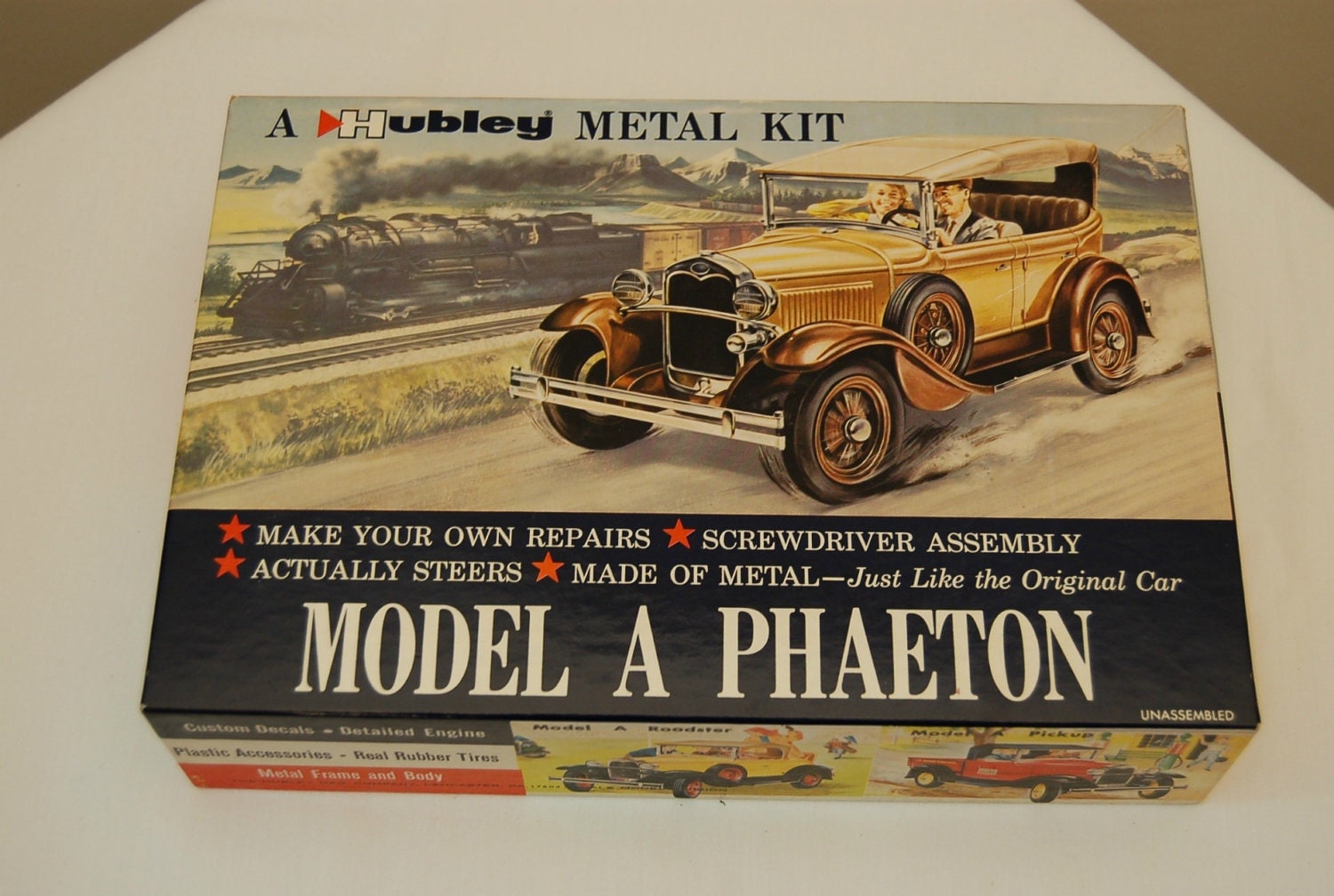 Hubley Metal Car Kits