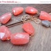 Orange Gemstone Bracelet 14k Gold Filled