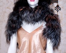 Popular items for faux fur capelet on Etsy