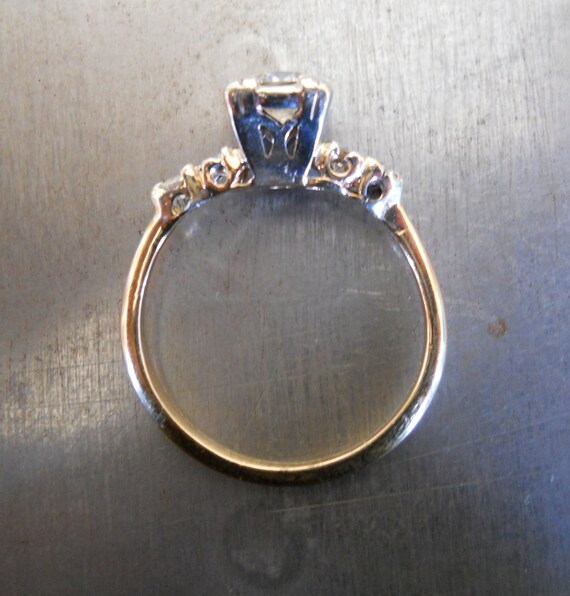 Engagement Ring Antique Diamond from 1930's