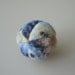 Felted Lambs Wool Catnip Ball in Blue Tones