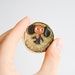 Vintage Soviet Union Metal Pin - Cute Cheburashka