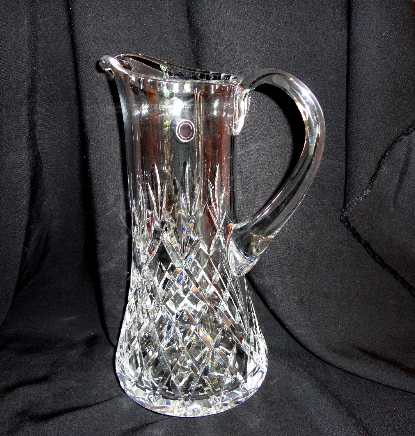 Crystal Clear Pitcher Made in Poland with 2 Bonus Glasses