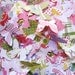 100 Fresh Floral paper Royal Butterfly punch die cut embellishments noE1354