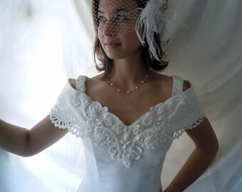 Vintage Wedding Dress - Vintage Wedding Gown - Jessica McClintock Dress - Brides Dress - Brides Gown