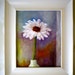 Original Oil Painting Flower - Floral Painting Daisy Still Life