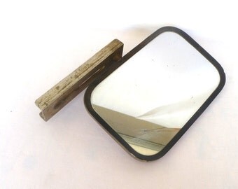 INDUSTRIAL MIRROR DECOR/ Vintage Car Side Mirror