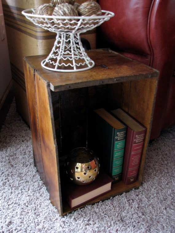 Antique Wooden Shipping Crate