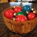 Vintage Woven Round Basket