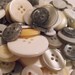 100 Wedding Buttons Round Multi Sizes