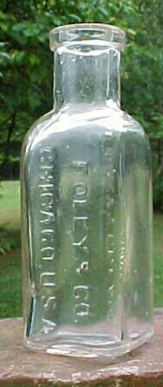 c1890s Foley's Cream Foley and Co. Chicago Cork Top