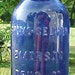1920s Bromo Seltzer Emerson Drug Co. Baltimore, MD., Cobalt Blue Twist Top Bottle