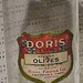 1930s Doris Brand Spanish Olives packed for Rival Foods Inc. Cambridge, Mass., JAR WITH Paper Label