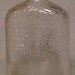 c1927 Four Aces American Rye Whiskey , Original Prohibition Whiskey Flask