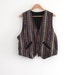 RESERVED. vintage tribal print waist coat