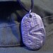 Stargate Fragment Pendant- Milky Way Galaxy Gate with Ancient patina