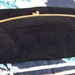 Vintage Purse Soft Black Fold Over Clutch / Purse / Bag