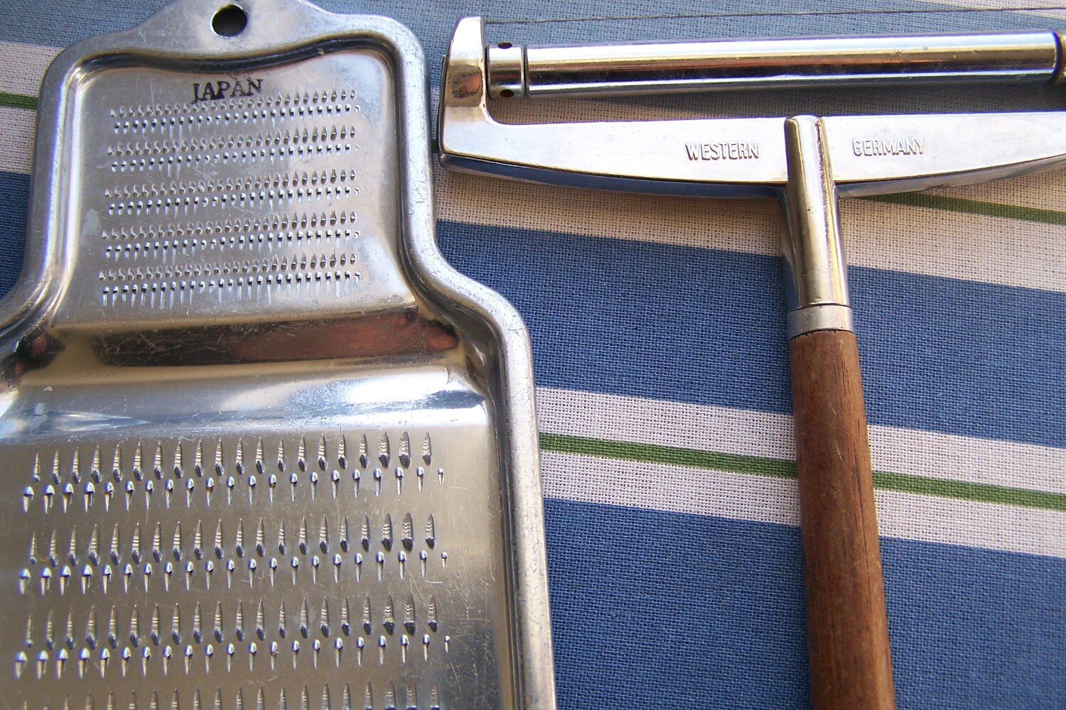 Vintage German Westmark Cheese Slicer and Japanese Grater made