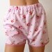 Floral Summer Shorts. Size Medium. Sleep Shorts. Rosie Dots Pink