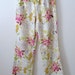 Paradise Pajama Pants. Size Large. Floral Women's Pajama Pants. Premium Cotton