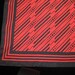 Vintage Black and Red Scarf