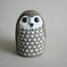 Vintage Owl Figurine - Upsala Ekeby 1960s