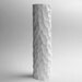 Tall Op Art Vase - Thomas - 70s