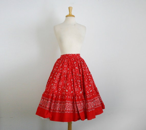 Red Bandana Skirt 97